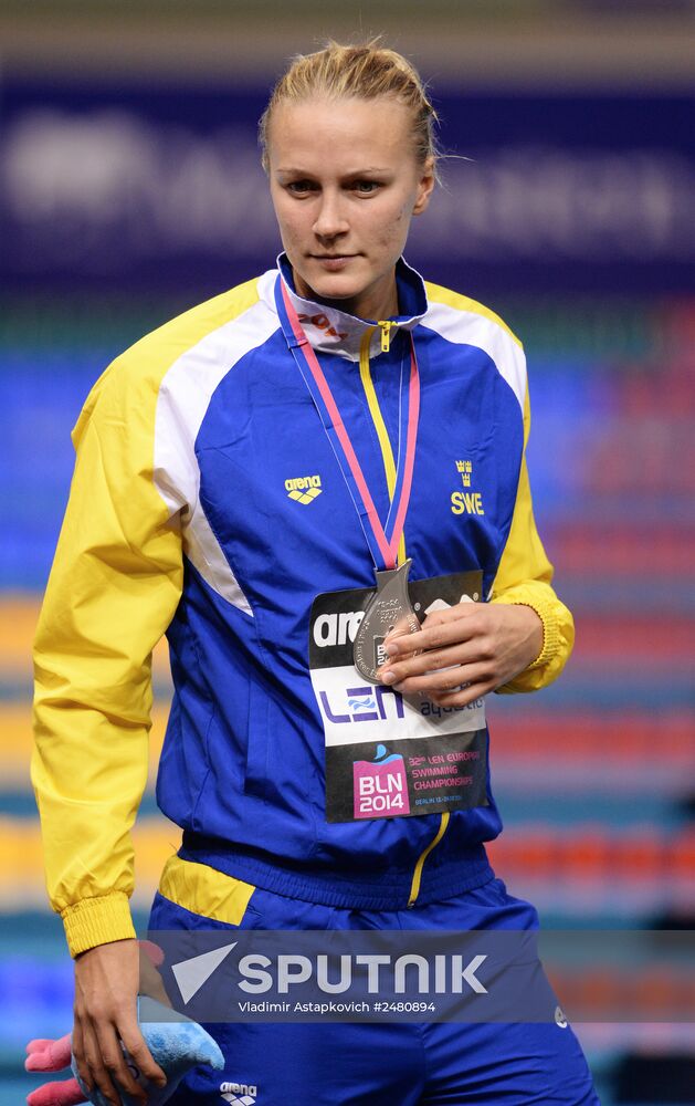 European Swimming Championships. Day ten