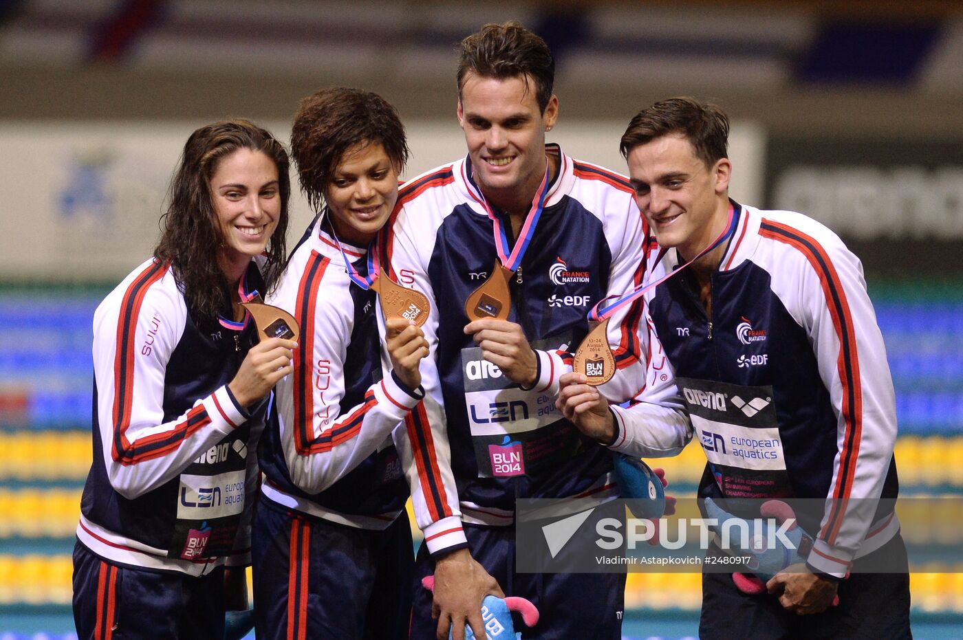 European Swimming Championships. Day ten