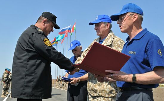 Interaction-2014 exercises by Collective Rapid Reaction Force at Spassk