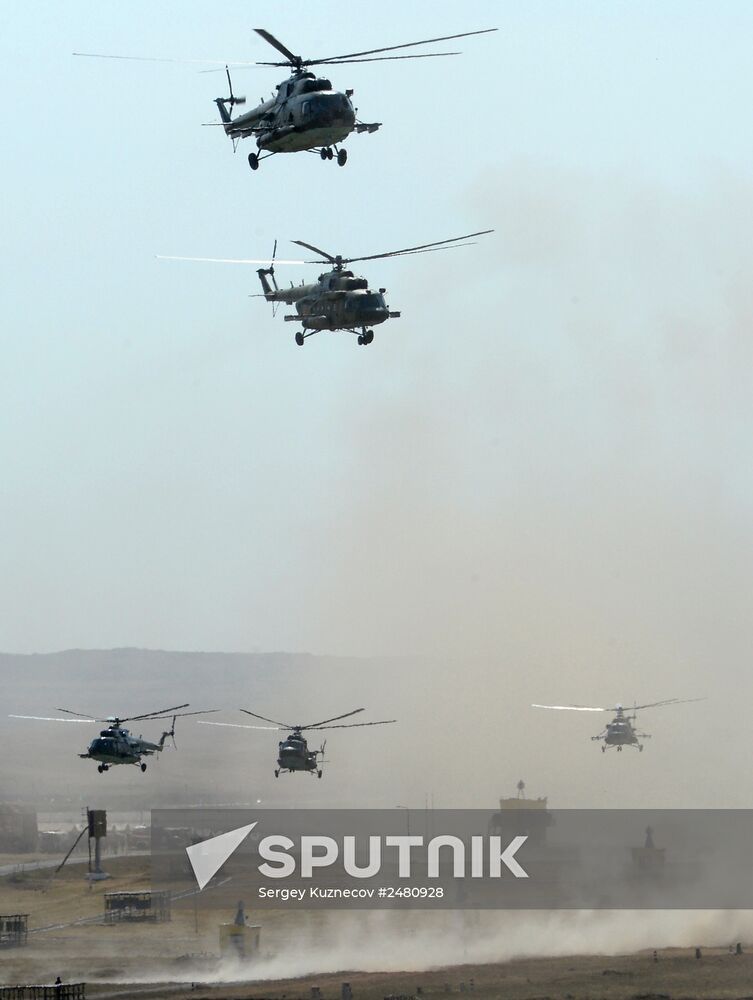 Interaction-2014 exercises by Collective Rapid Reaction Force in Kazakhstan
