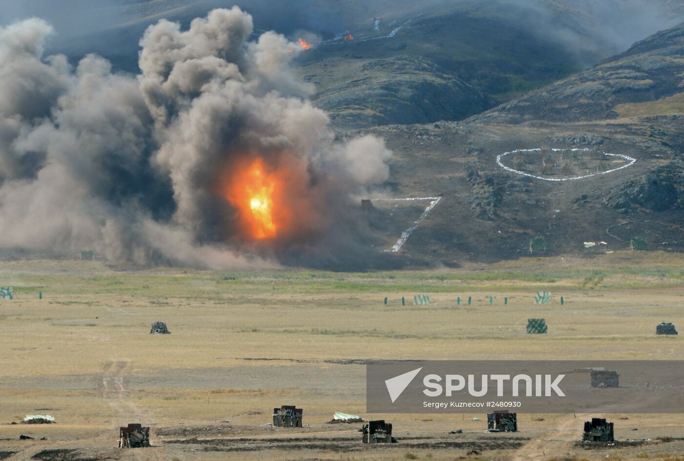 Interaction-2014 exercises by Collective Rapid Reaction Force at Spassk