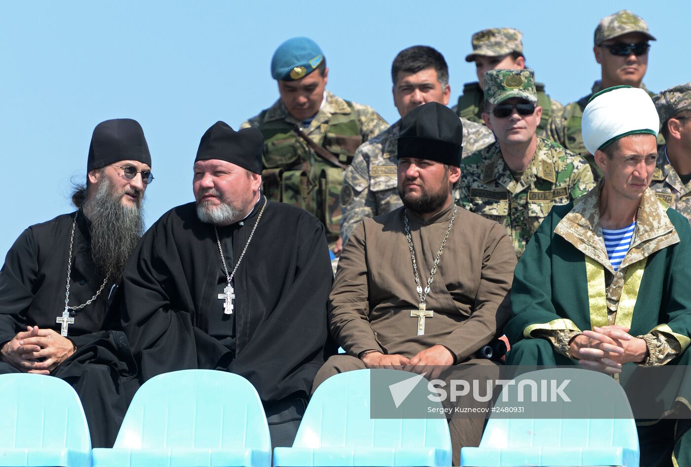 Interaction-2014 exercises by Collective Rapid Reaction Force at Spassk