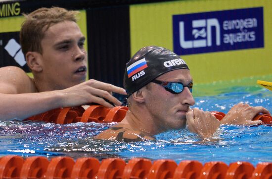 European Swimming Championships. Day ten