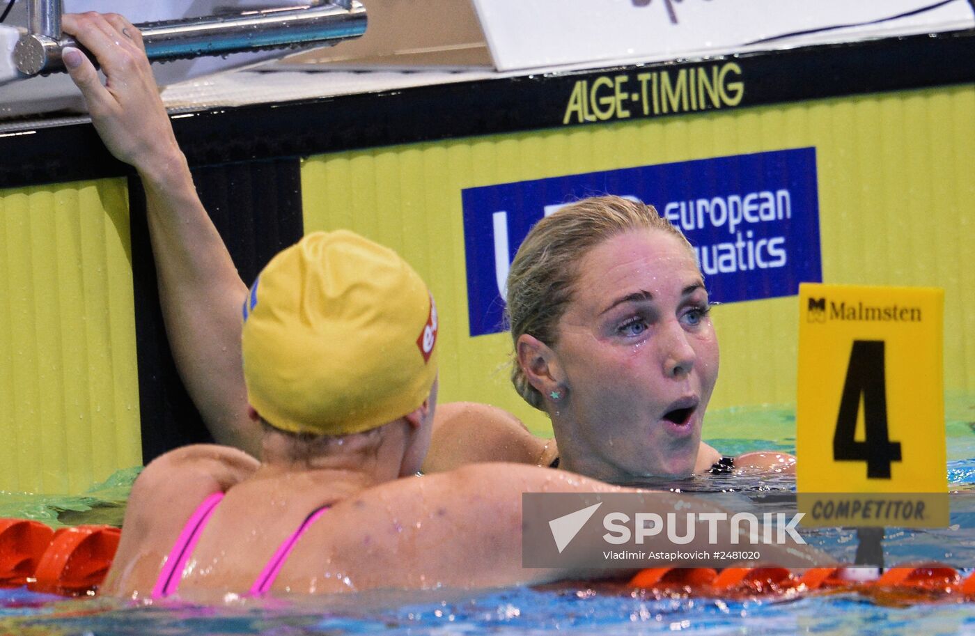 European Swimming Championships. Day Ten
