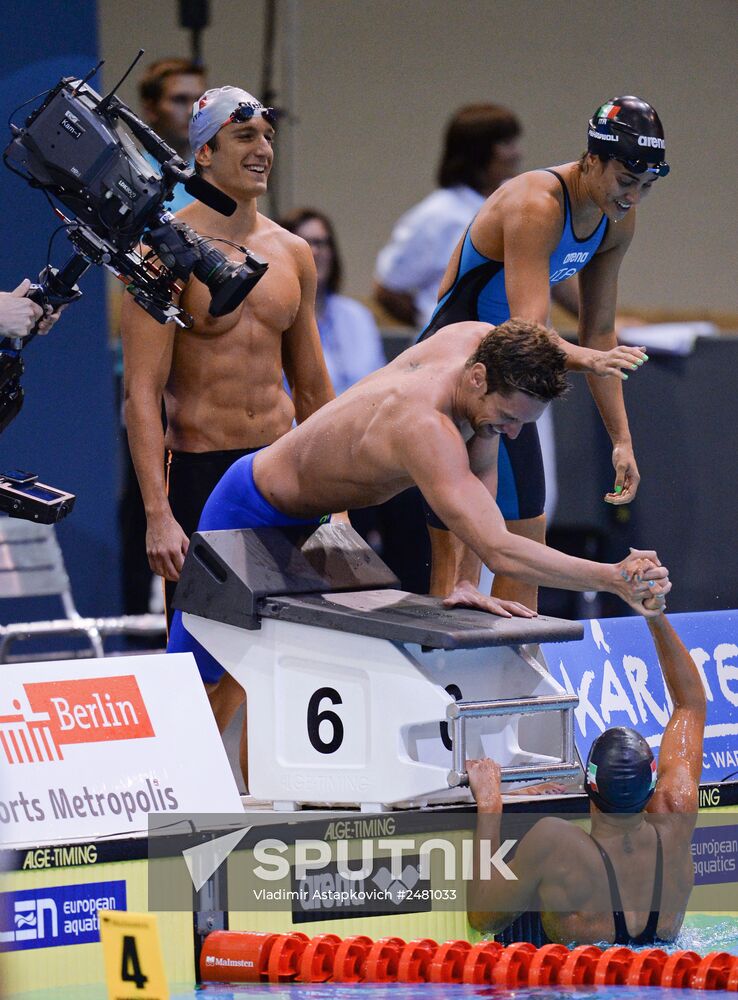 European Swimming Championships. Day Ten