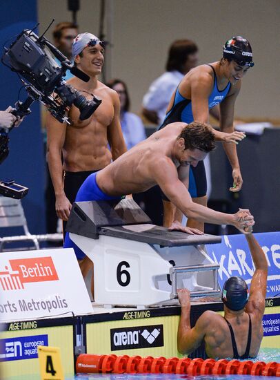 European Swimming Championships. Day Ten