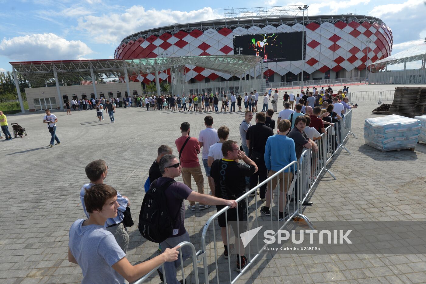 Opening match ticket sale starts at new Spartak Moscow stadium