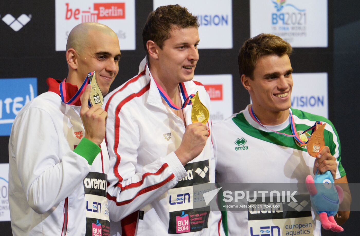 European Swimming Championships. Day Eleven