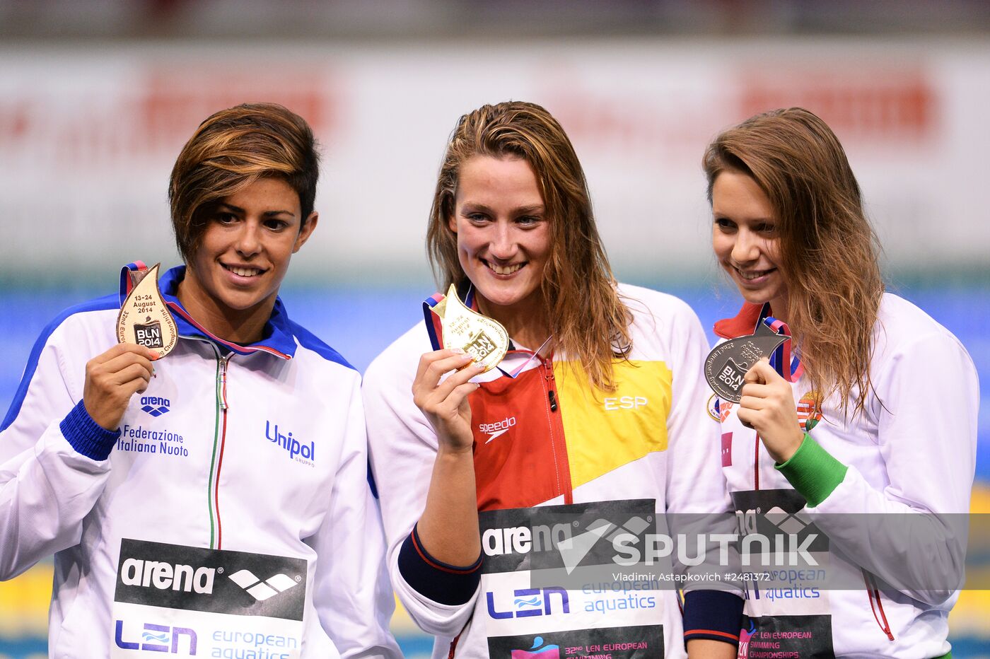 European Swimming Championships. Day Eleven