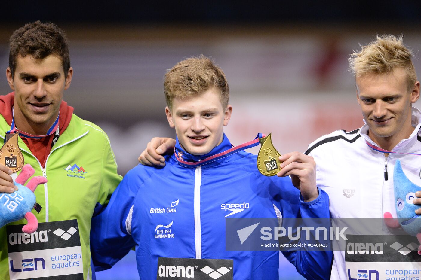 European Swimming Championships. Day Eleven