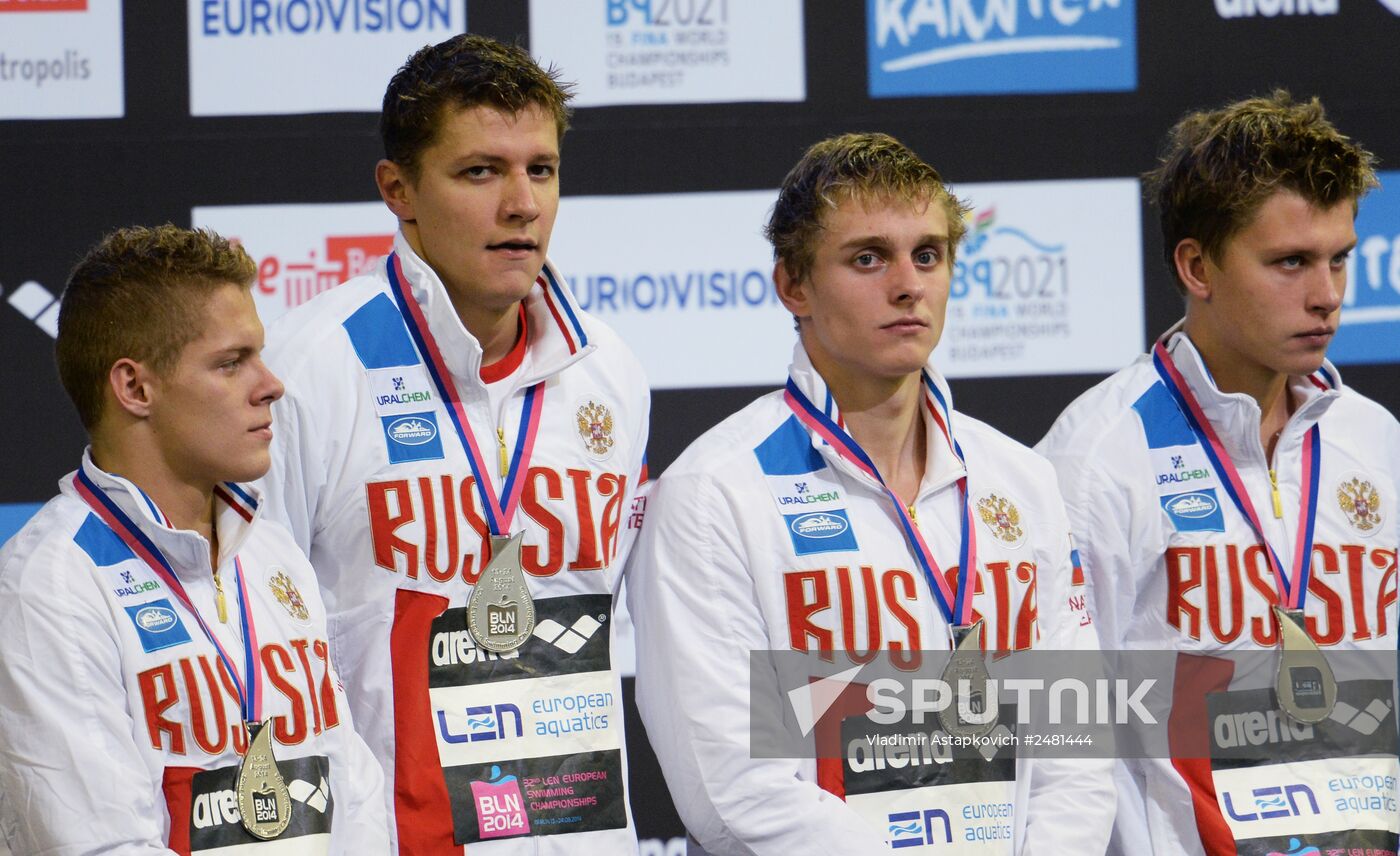 European Swimming Championships. Day Eleven