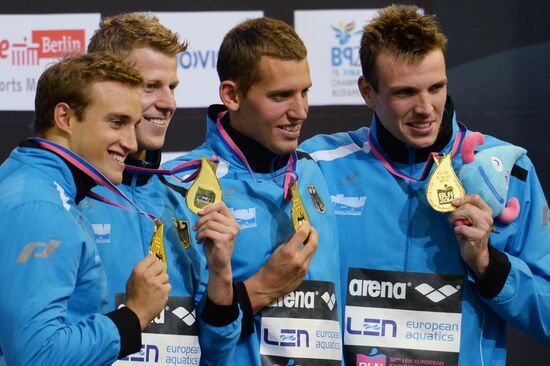 European Swimming Championships. Day Eleven