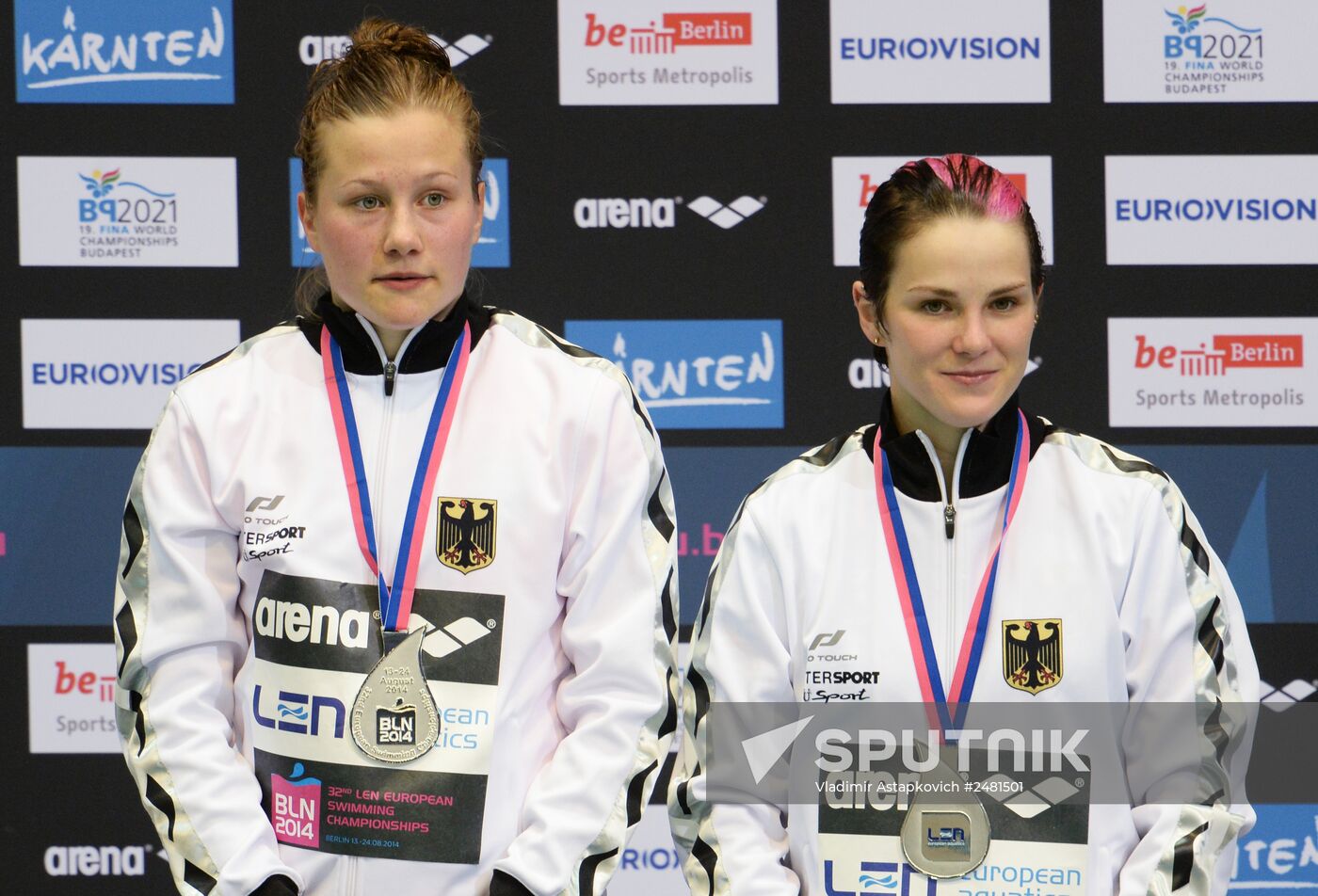 European Swimming Championships. Day Eleven