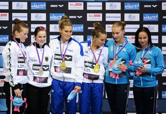 European Swimming Championships. Day eleven