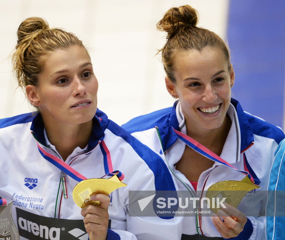 European Swimming Championships. Day Eleven