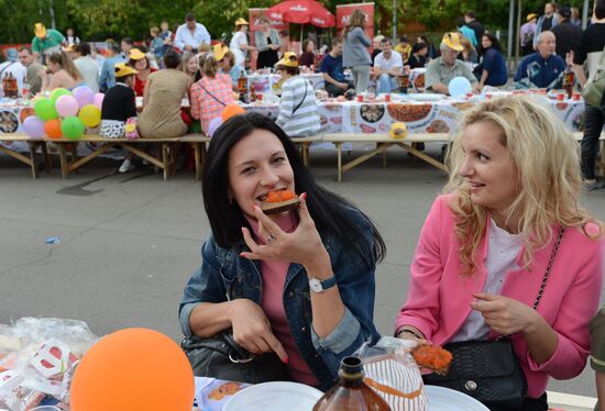All-Russian Feast family event during presentation of "Gorko! 2" film