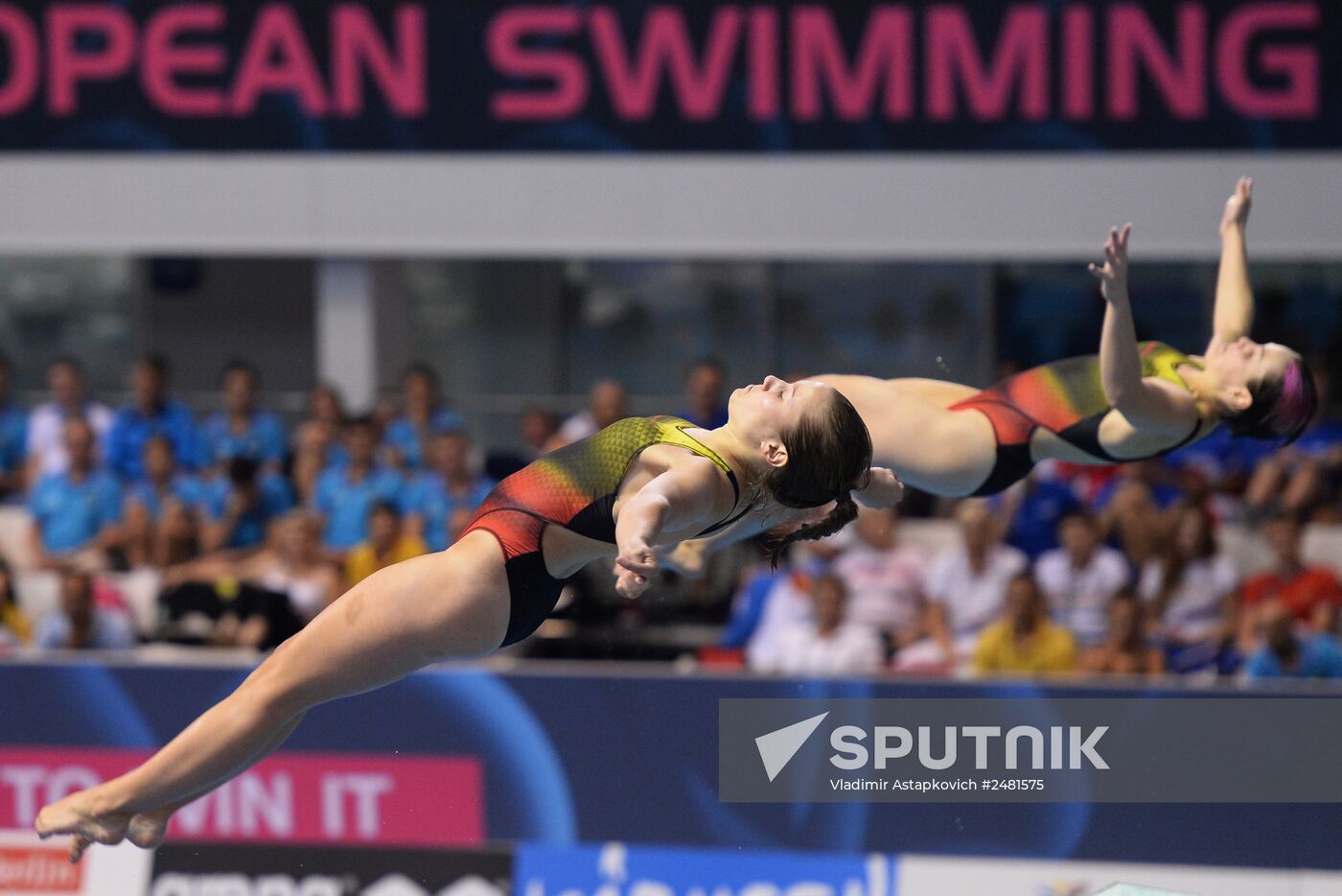 European Swimming Championships. Day Eleven