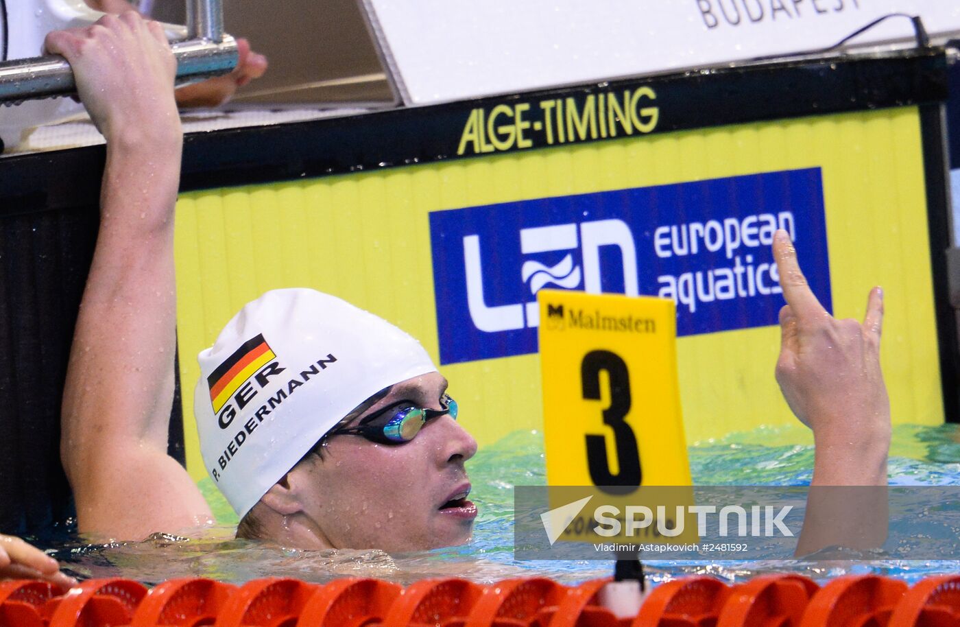 European Swimming Championships. Day Eleven