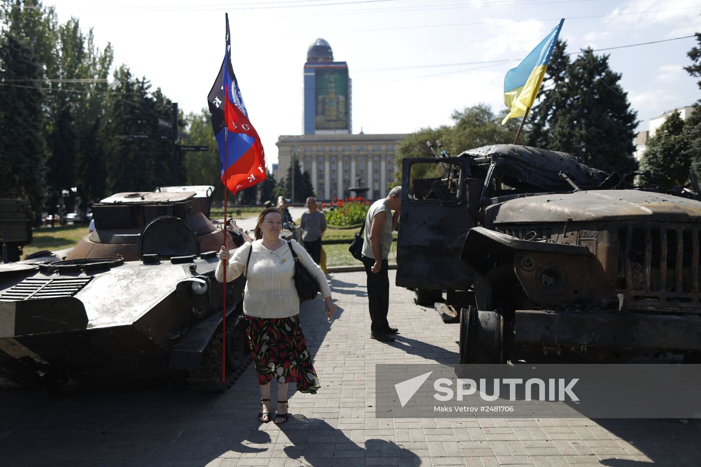 Event held in Donetsk on Ukraine's Independence Day