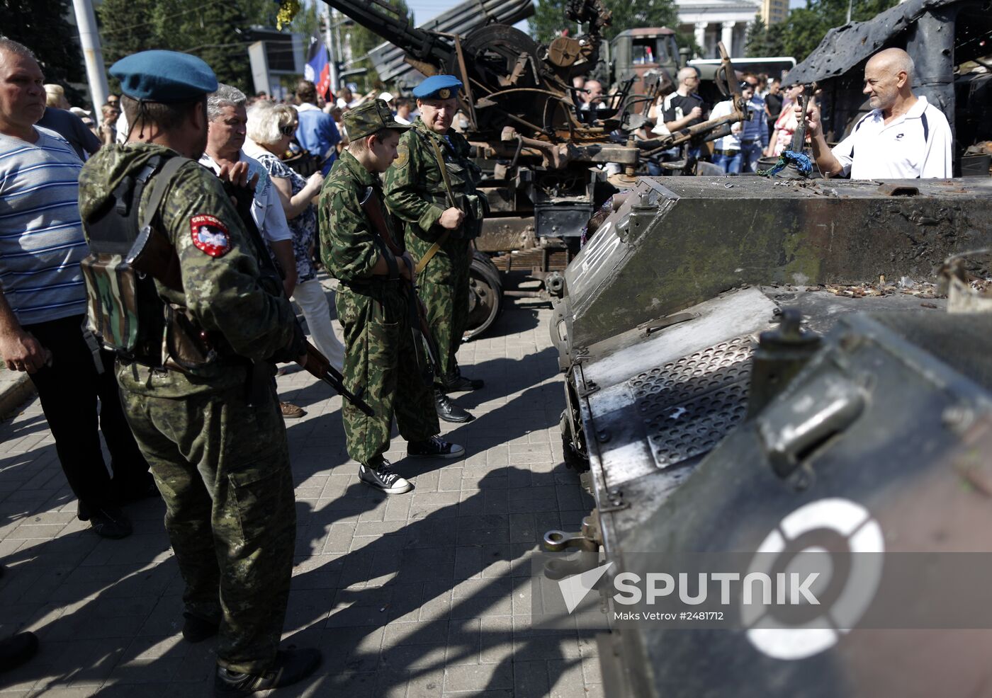 Event held in Donetsk on Ukraine's Independence Day