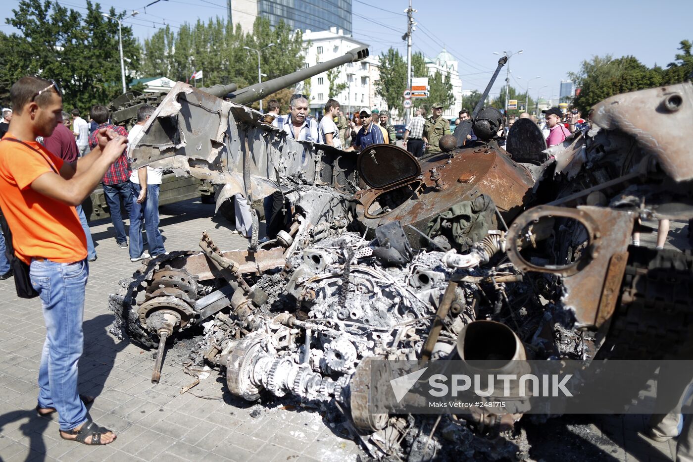 Event held in Donetsk on Ukraine's Independence Day