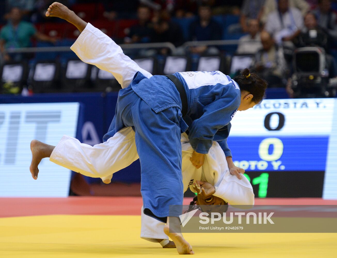 Judo World Championships. Day two