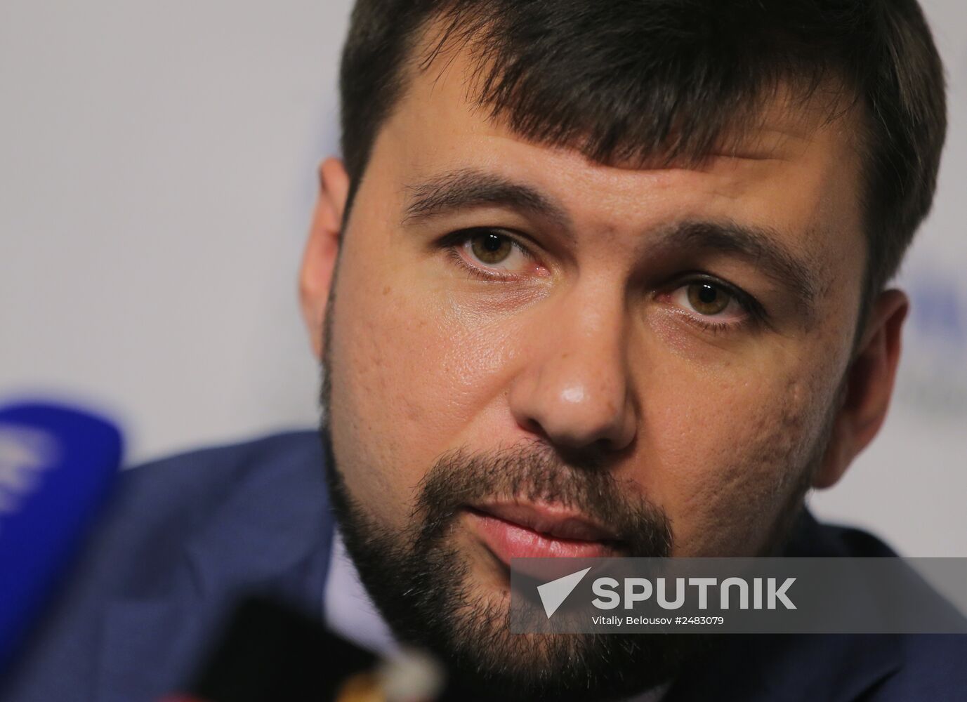 News conference with Denis Pushilin