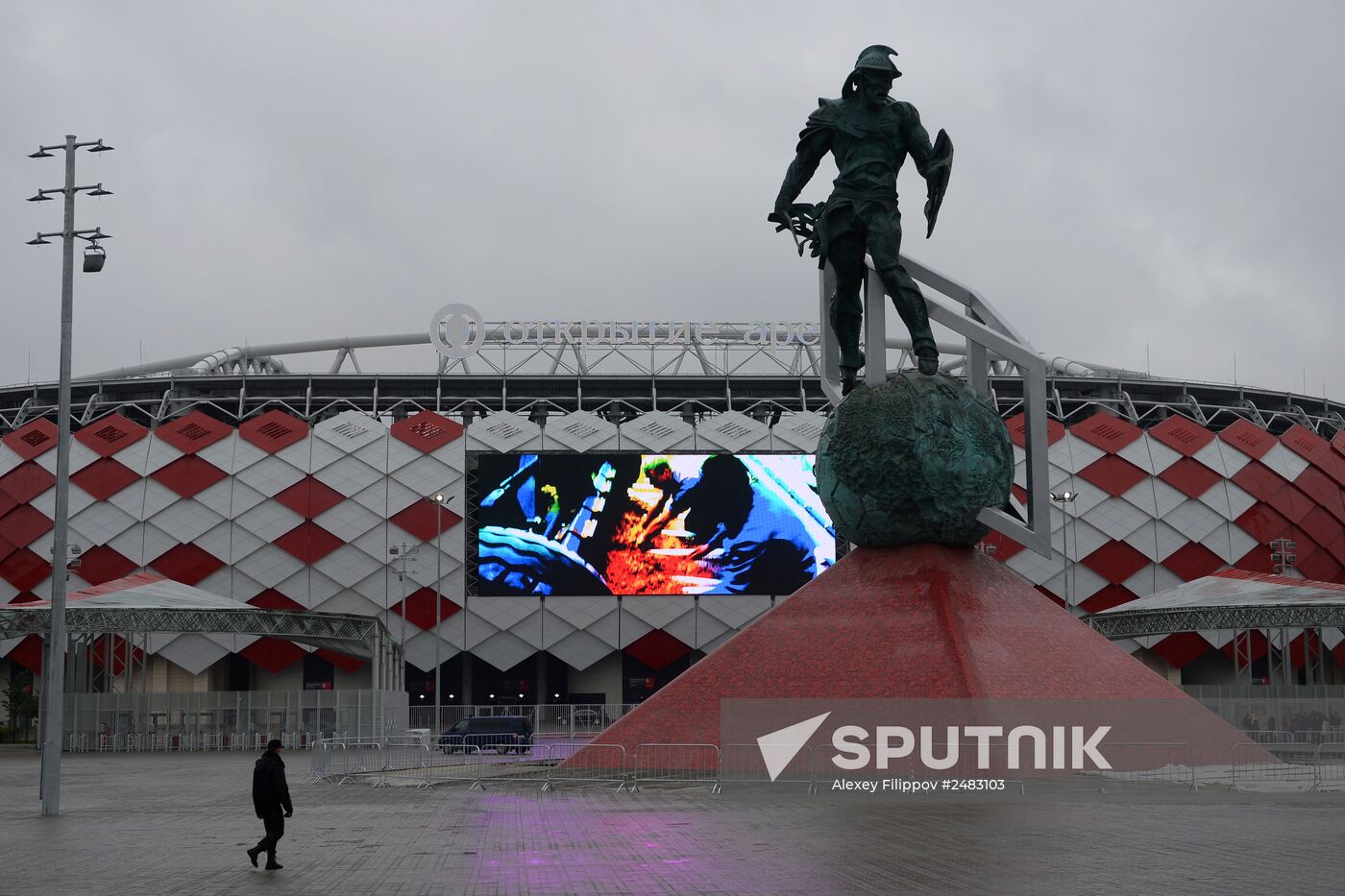 Opening of Otkritie-Arena Stadium