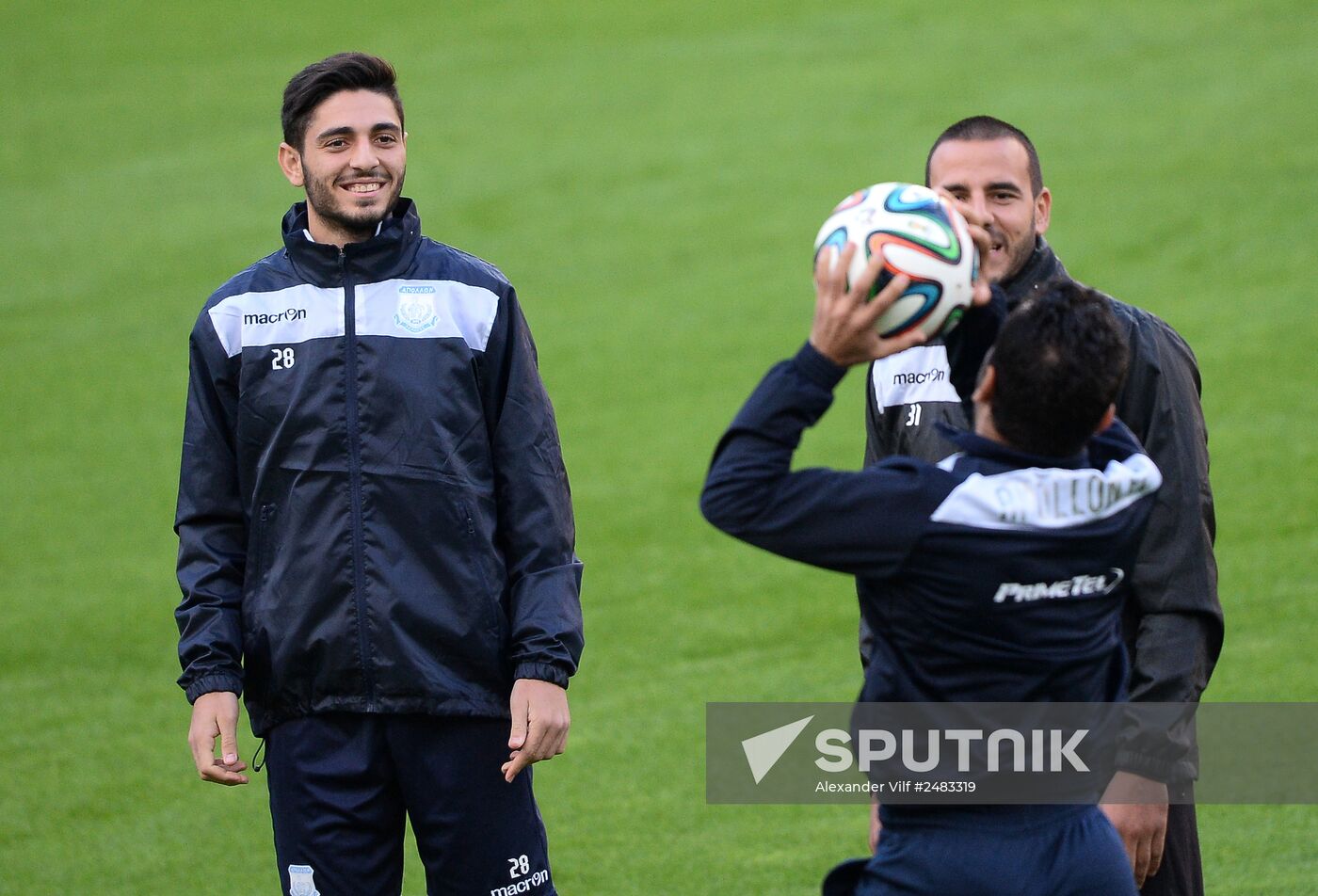 FC Apollon Limassol holds training session