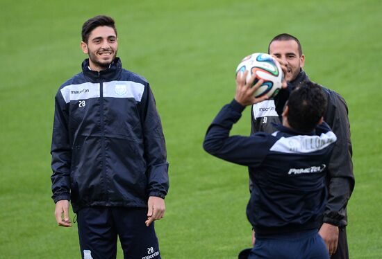 FC Apollon Limassol holds training session