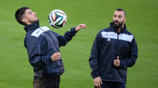 FC Apollon Limassol holds training session