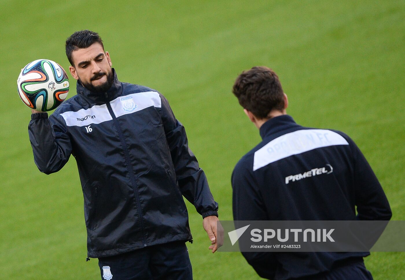 FC Apollon Limassol holds training session