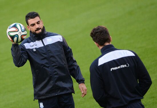 FC Apollon Limassol holds training session