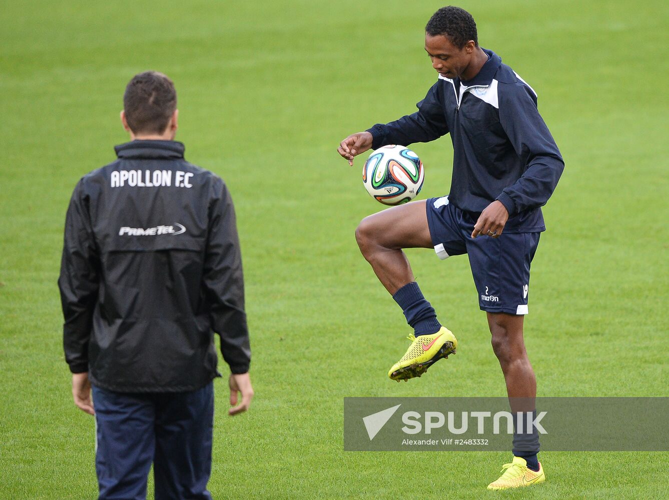 FC Apollon Limassol holds training session