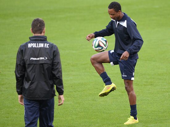 FC Apollon Limassol holds training session