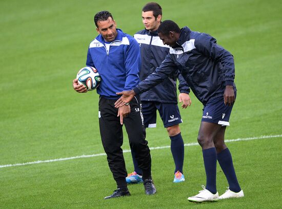 FC Apollon Limassol holds training session