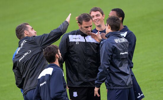 FC Apollon Limassol holds training session