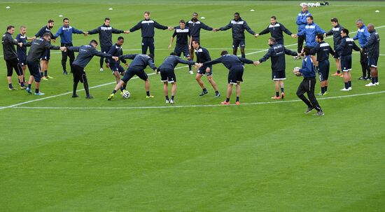 FC Apollon Limassol holds training session