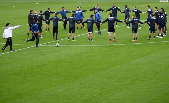 FC Apollon Limassol holds training session