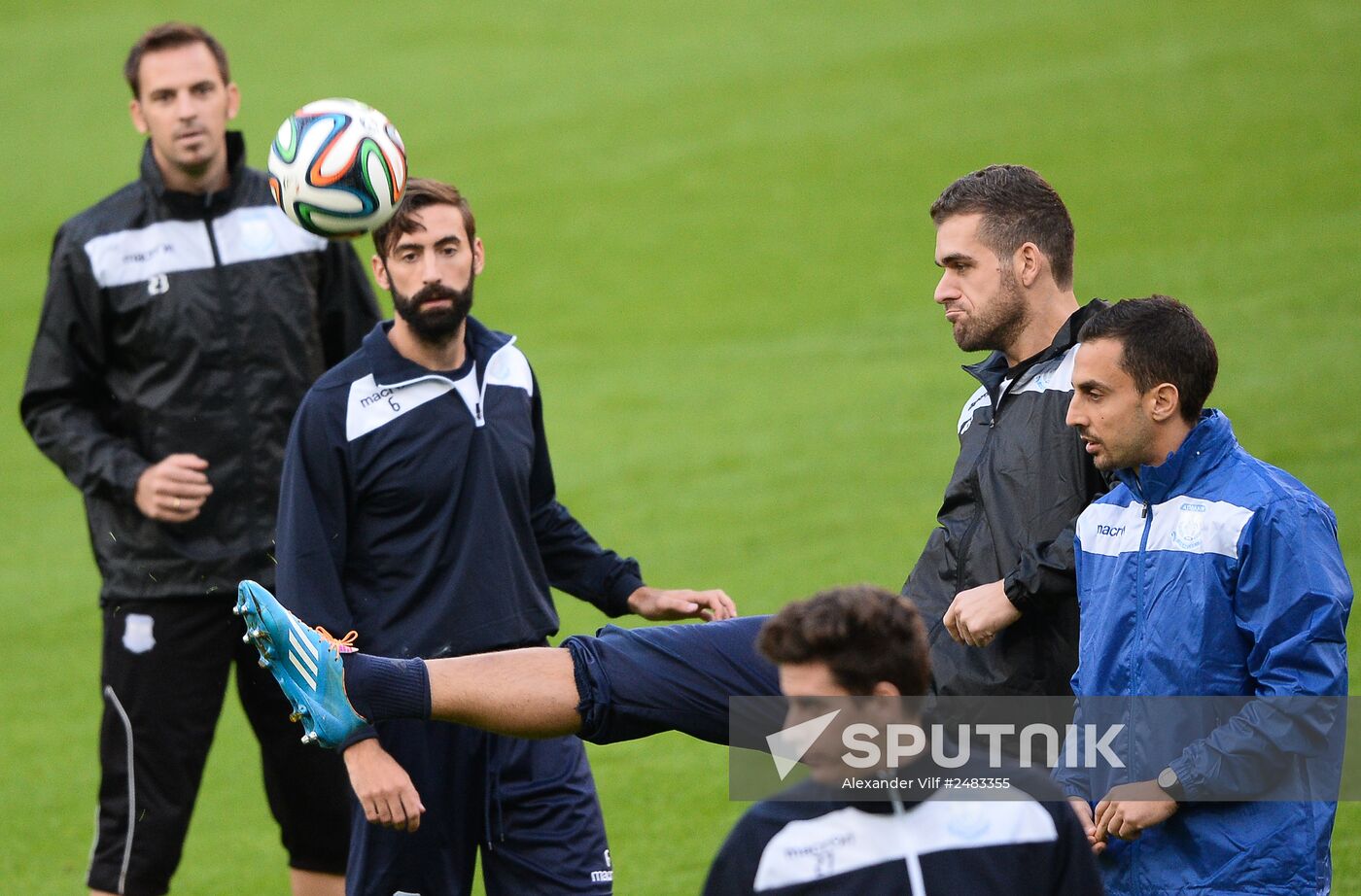 FC Apollon Limassol holds training session