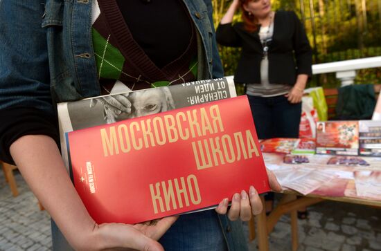 Celebrating Russian Cinema Day in Sokolniki Park