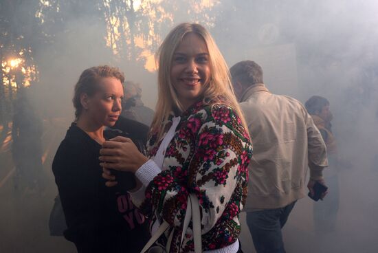 Celebrating Russian Cinema Day in Sokolniki Park