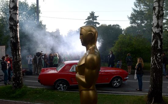 Celebrating Russian Cinema Day in Sokolniki Park