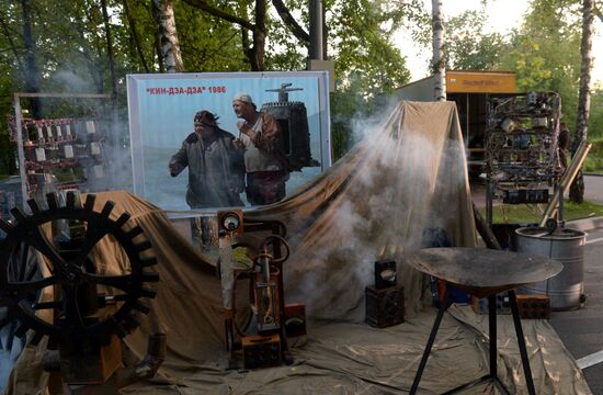 Celebrating Russian Cinema Day in Sokolniki Park