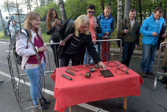 Celebrating Russian Cinema Day in Sokolniki Park