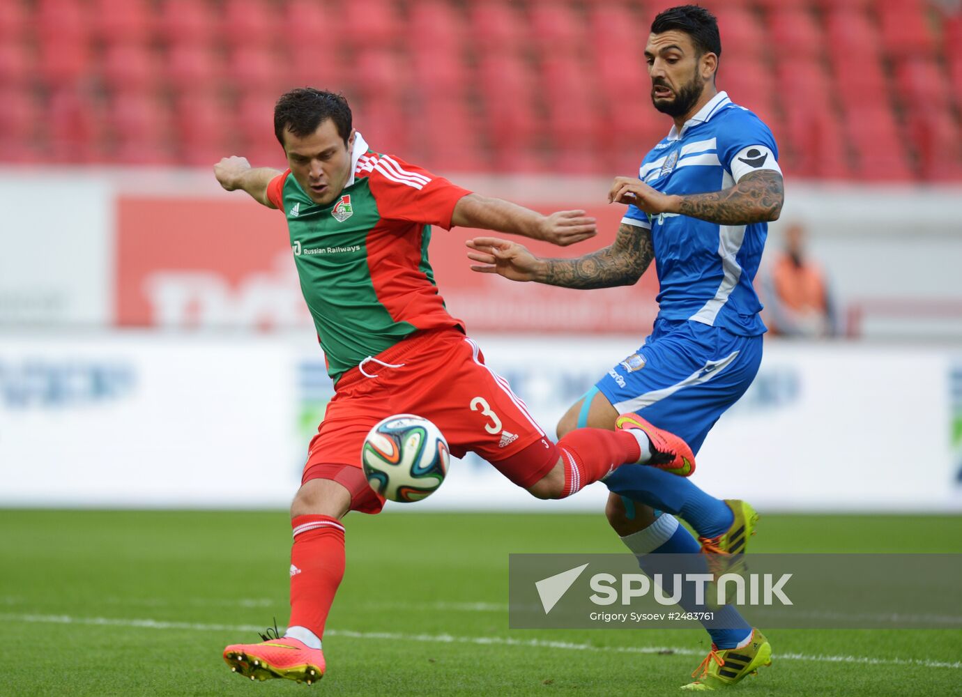 Football. Europa League. Lokomotiv vs. Apollon