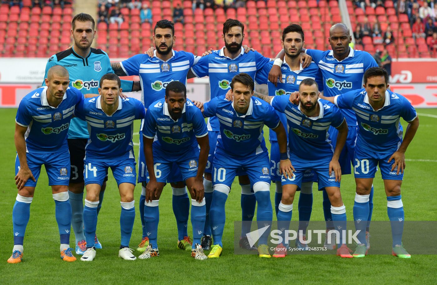 Football. Europa League. Lokomotiv vs. Apollon