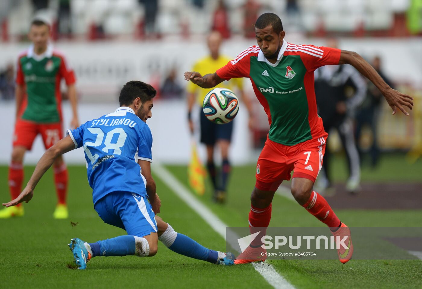 Football. Europa League. Lokomotiv vs. Apollon