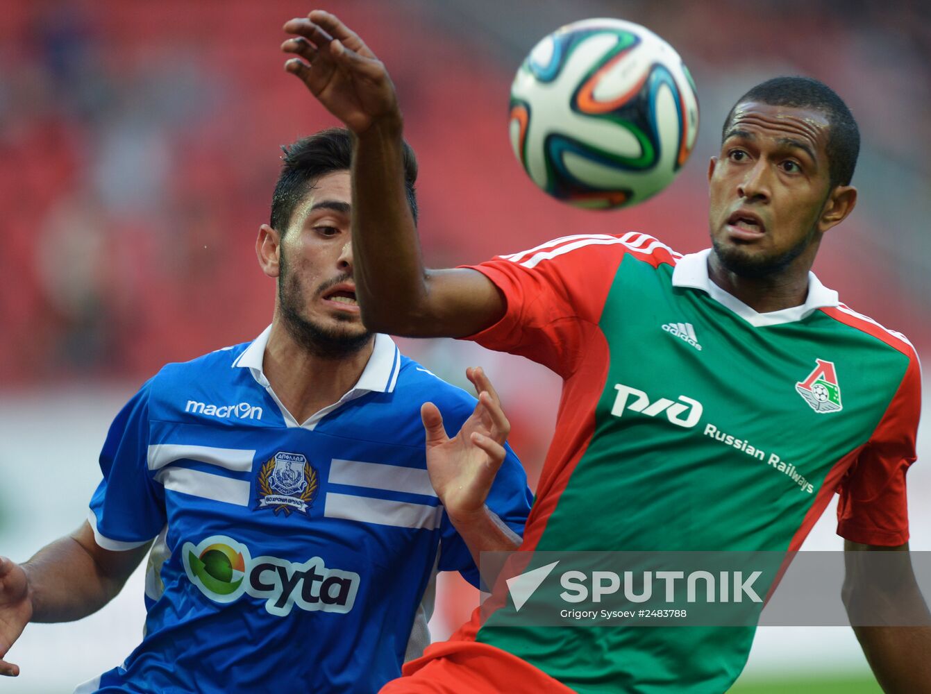 Football. Europa League. Lokomotiv vs. Apollon