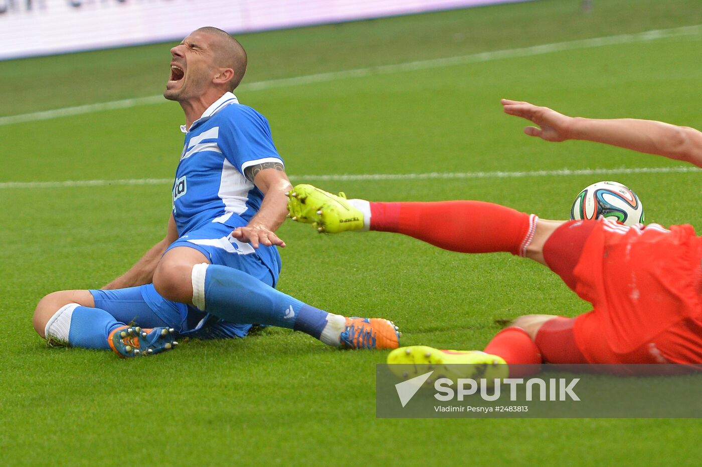 Football. Europa League. Lokomotiv vs. Apollon